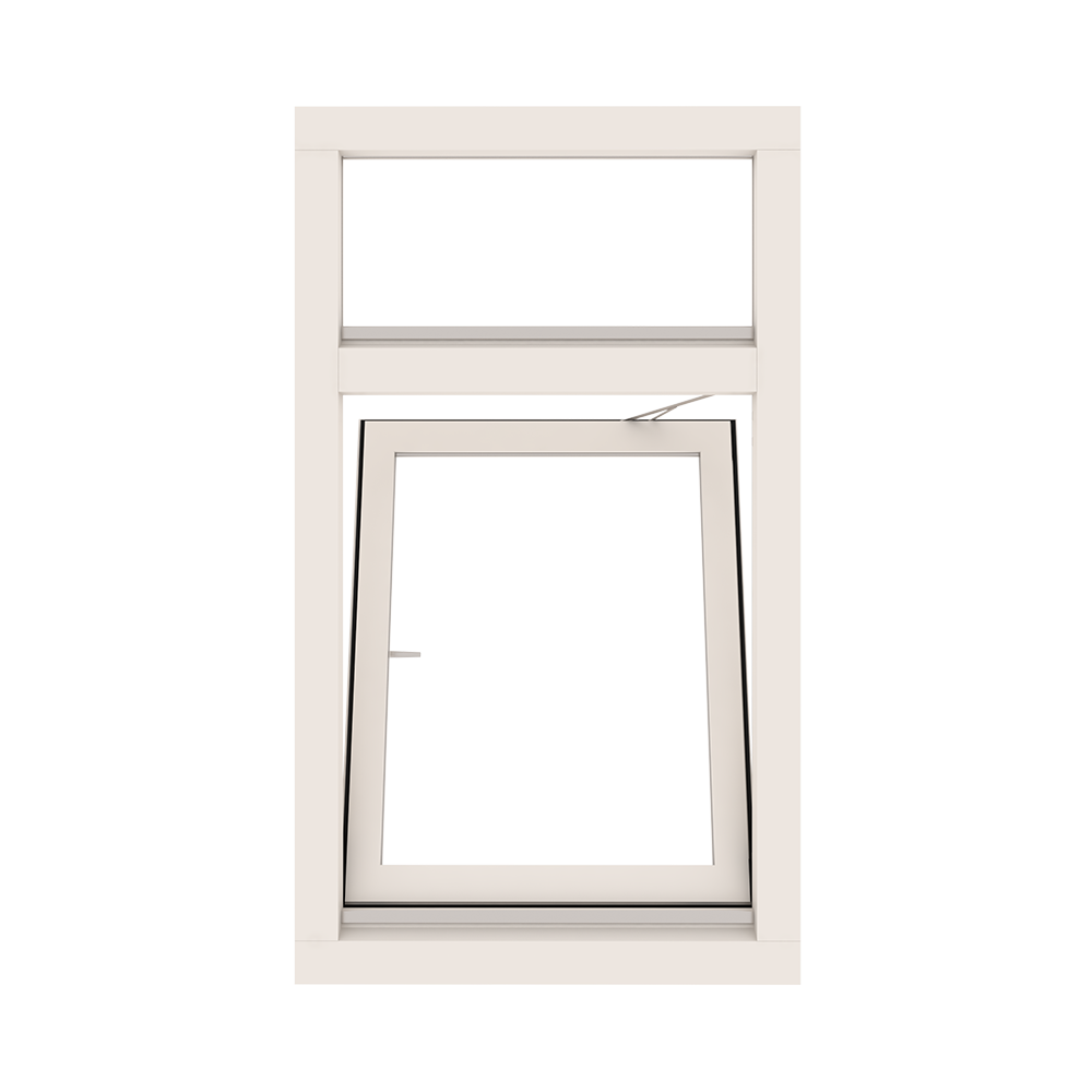 2-vaks-draaikiepraam-bovenlicht-open