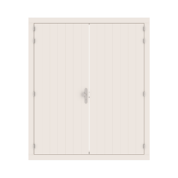 Dichte-garagedeur-groeven