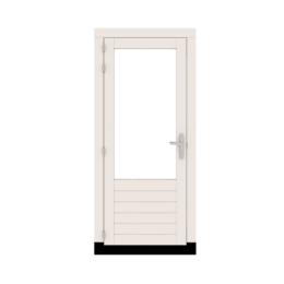 Enkel deurkozijn links 1034 x 2206 mm (24-uurskozijn)