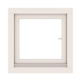 Draaikiepraam links draaiend - 900 mm x 1250 mm (24 uurskozijn)